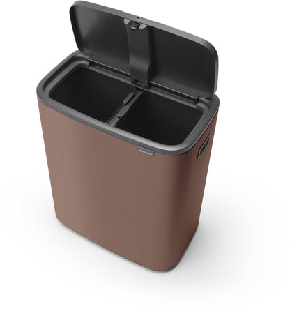 Brabantia Bo Touch Bin Prullenbak 2 x 30L — nieuw