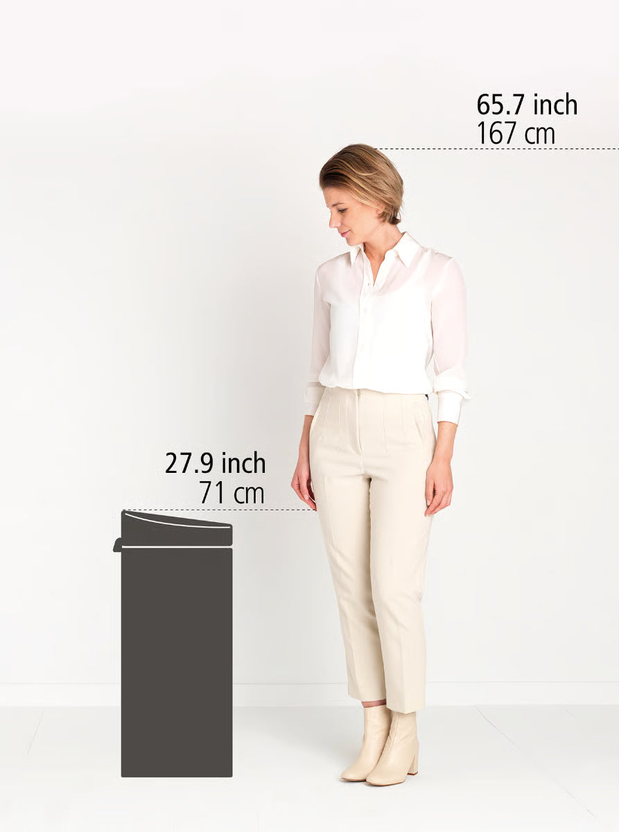 Brabantia Touch Bin Prullenbak - 30 liter — Nieuw maar beschadigd