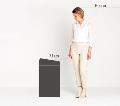Brabantia Touch Bin Prullenbak 60 liter — nieuw