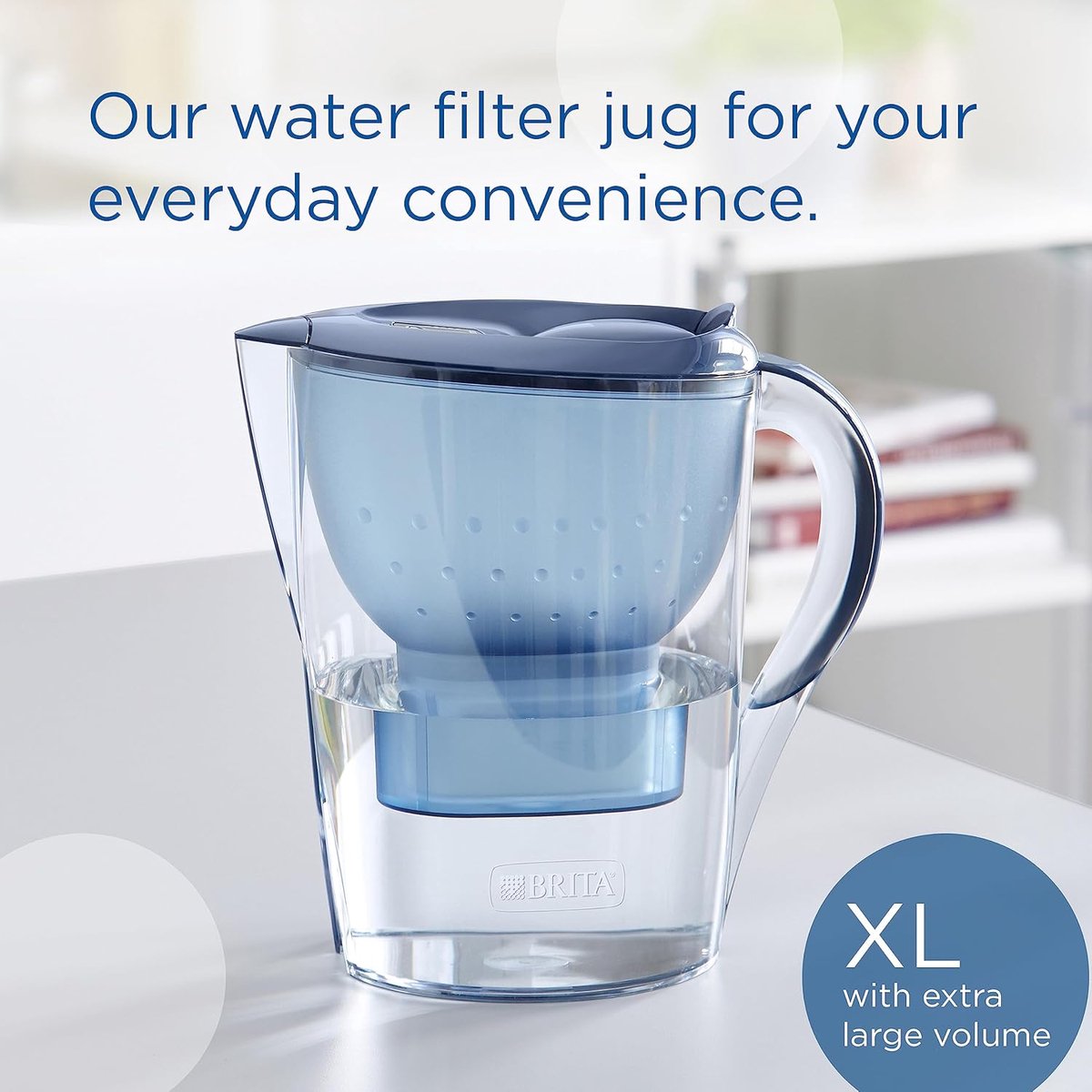 BRITA Waterfilterkan Marella XL3,5L Blauw — nieuw
