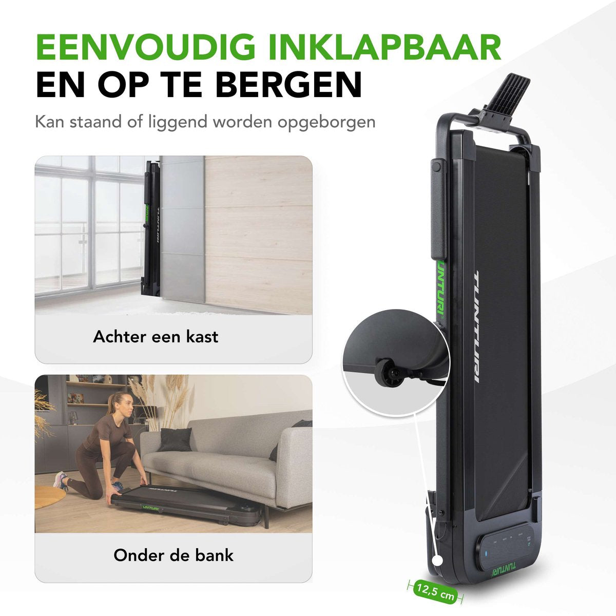Tunturi Cardio Fit T5 Loopband — zo goed als nieuw