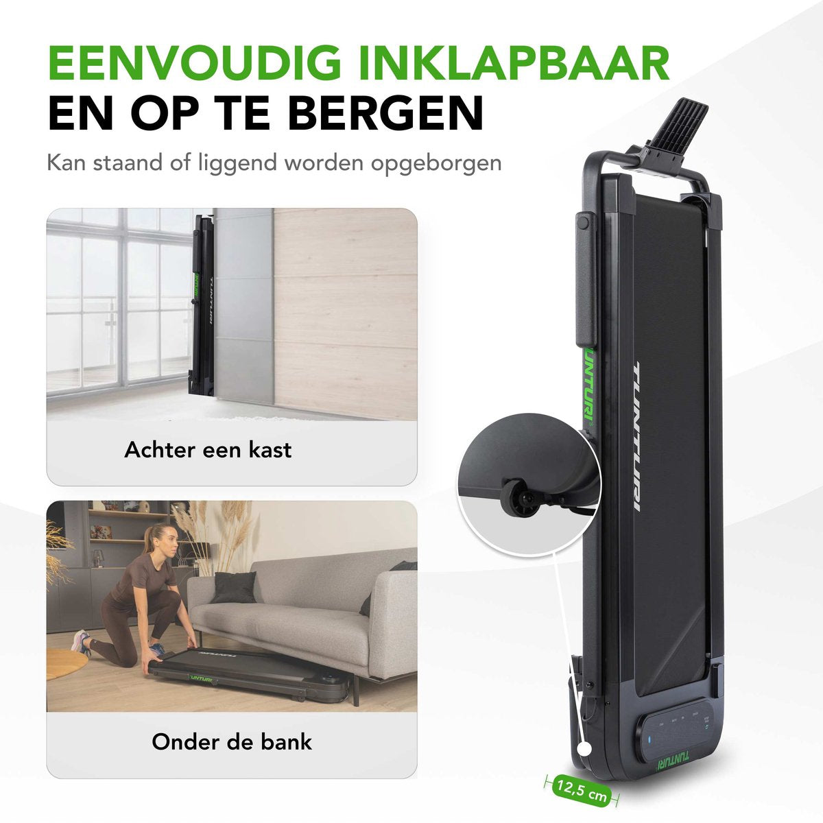 Tunturi Cardio Fit T5 Loopband — zo goed als nieuw