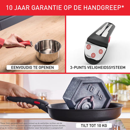 Tefal Ingenio Easy Cook & Clean Pannense — zo goed als nieuw