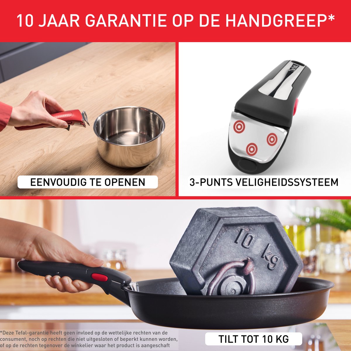 Tefal Ingenio So Light Pannenset 11-deli — zo goed als nieuw