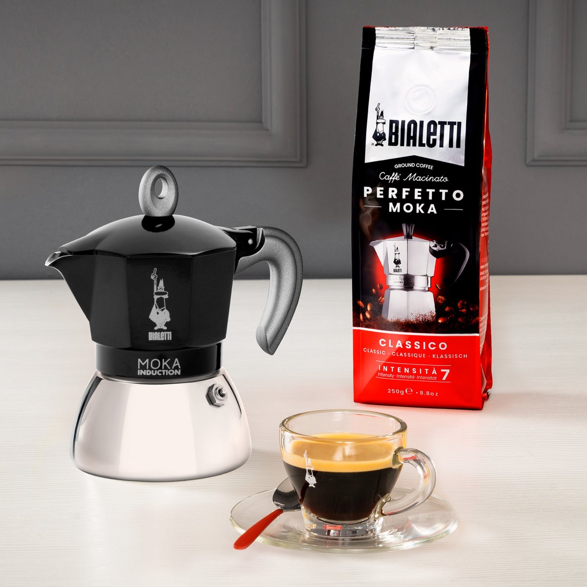 Bialetti Moka Induction Percolator 4 kop — zo goed als nieuw