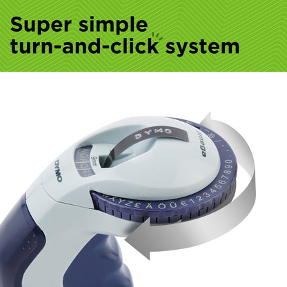 DYMO Omega labelmaker voor reliëfdruk — gebruikt
