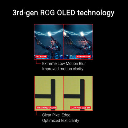 ASUS ROG Strix OLED XG27AQDMG Monitor — zo goed als nieuw