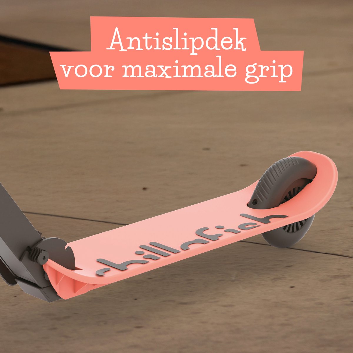 Chillafish Flexxi Kinderstep met voetrem — zo goed als nieuw
