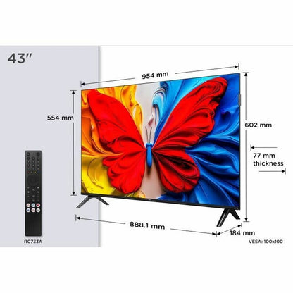 TCL43S51K 43 inch QLED Smart TV — zo goed als nieuw