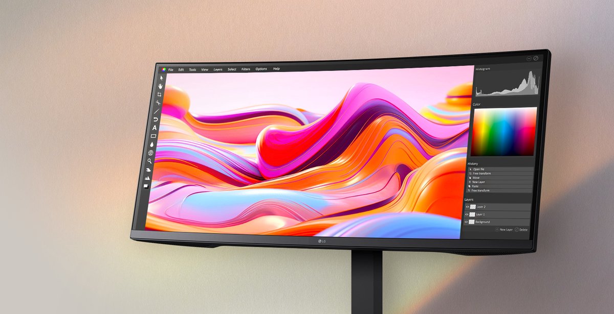 LG34U650A-B Ultrawide QHD Monitor — zo goed als nieuw