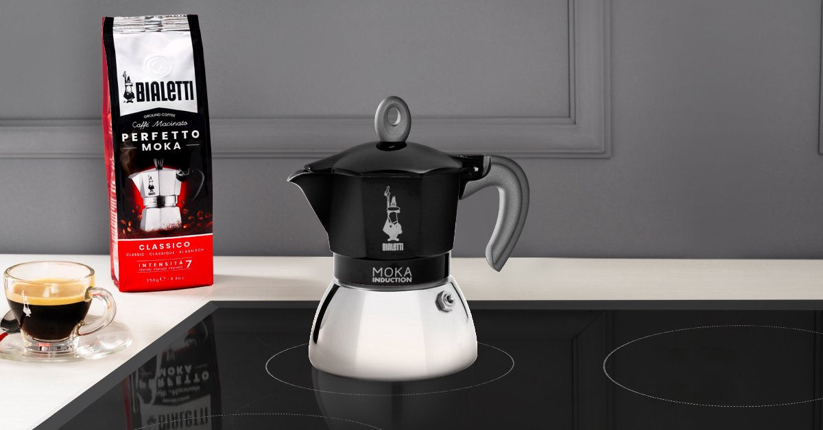 Bialetti Moka Induction Percolator 4 kop — zo goed als nieuw