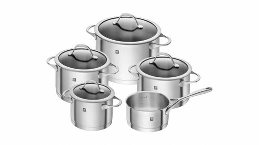 Zwilling Pannenset Essence 5-delig — zo goed als nieuw