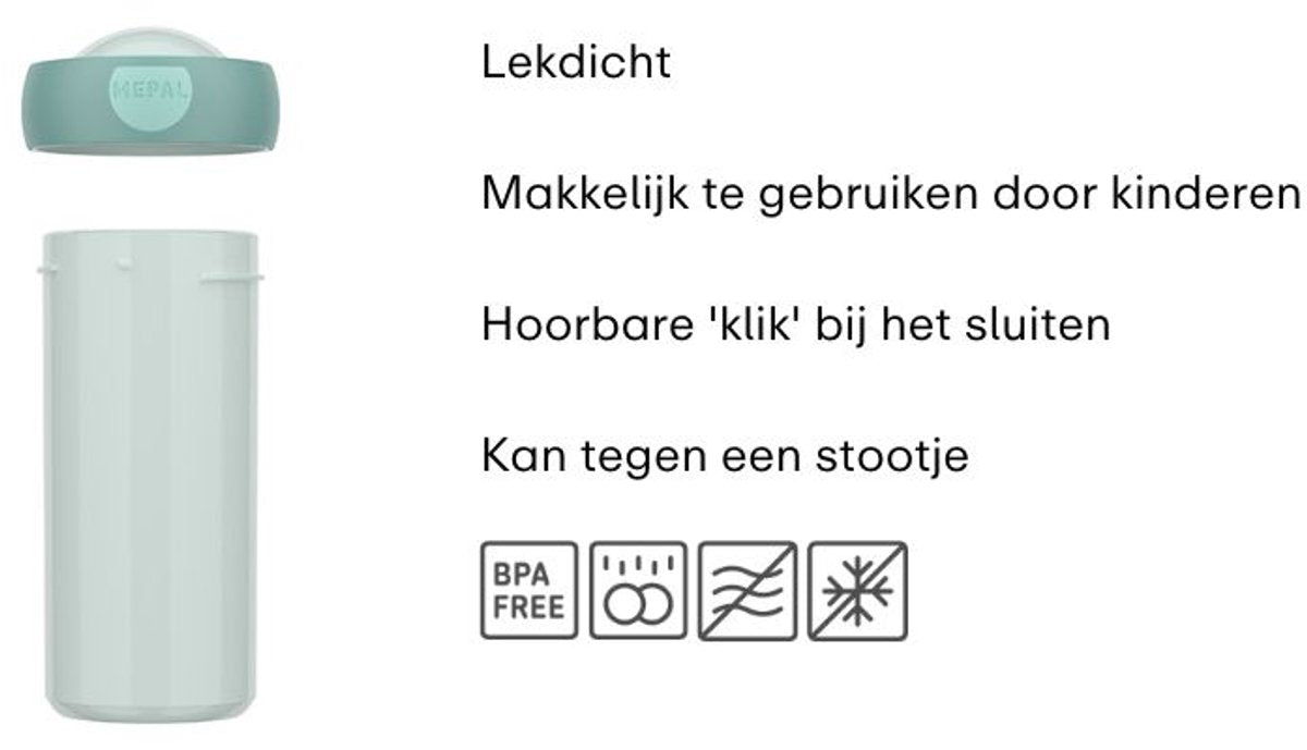 Mepal Schoolbeker Campus - 300 ml — nieuw