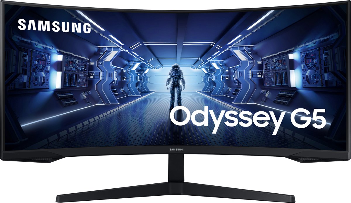 Samsung Odyssey G5 LC34G55TWWPXEN Monito — zo goed als nieuw