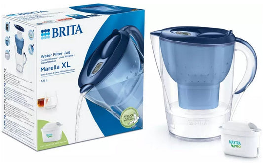 BRITA Waterfilterkan Marella XL3,5L Blauw — nieuw