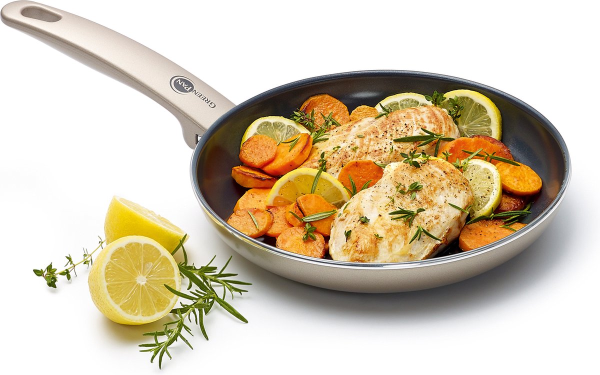 GreenPan Cambridge Koekenpan 28cm — zo goed als nieuw