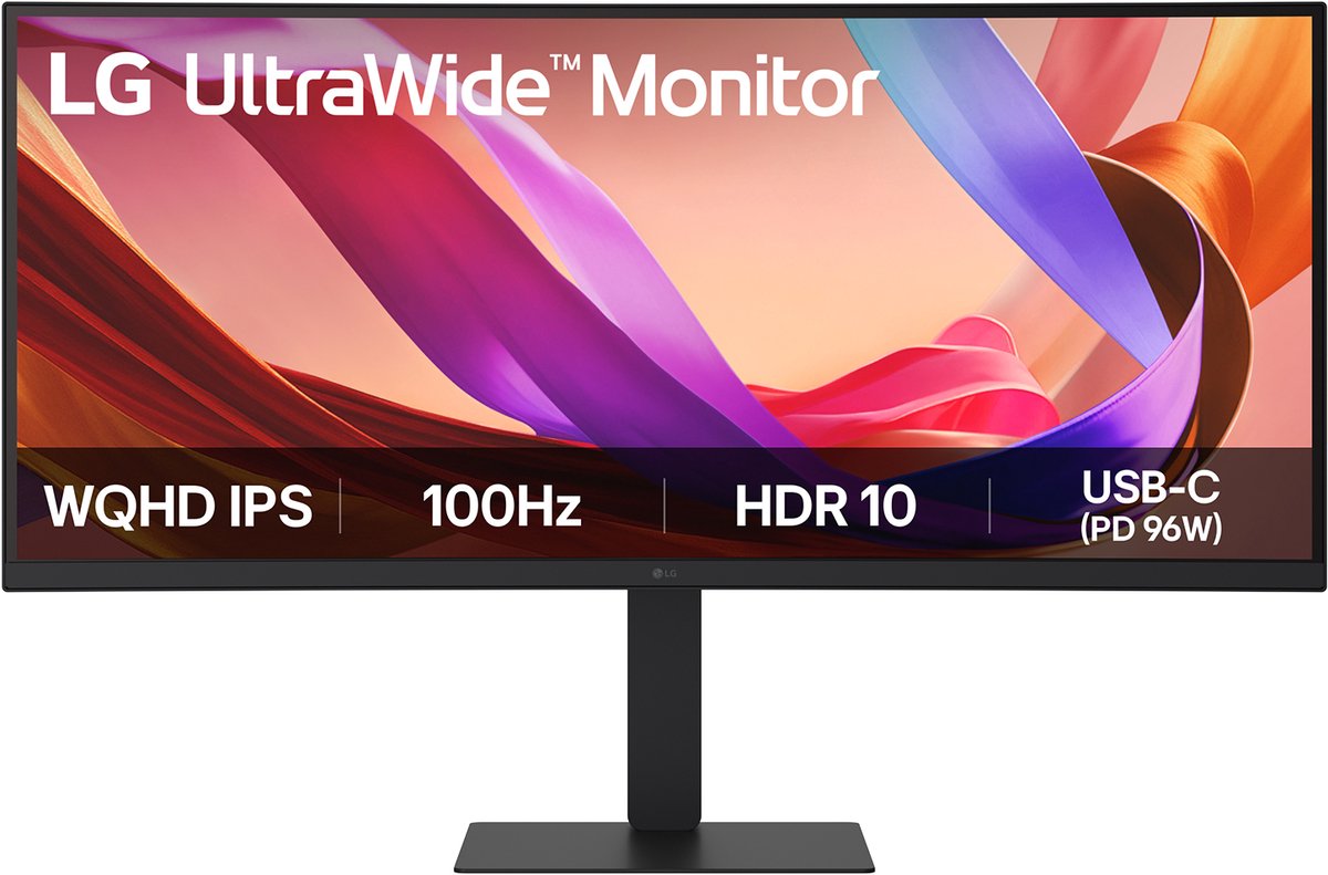 LG34U650A-B Ultrawide QHD Monitor — zo goed als nieuw