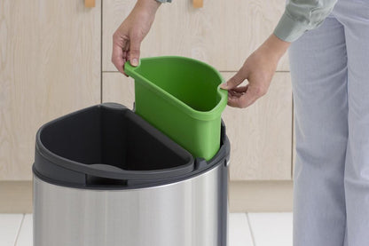 Brabantia Touch Bin Prullenbak - 10+23 l — zo goed als nieuw