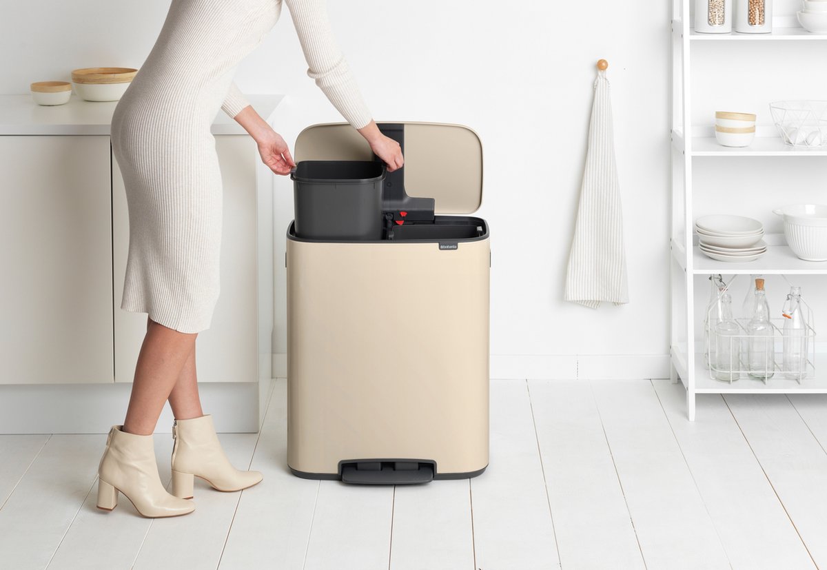 Brabantia Bo Prullenbak - 2 x 30 liter — Nieuw maar beschadigd