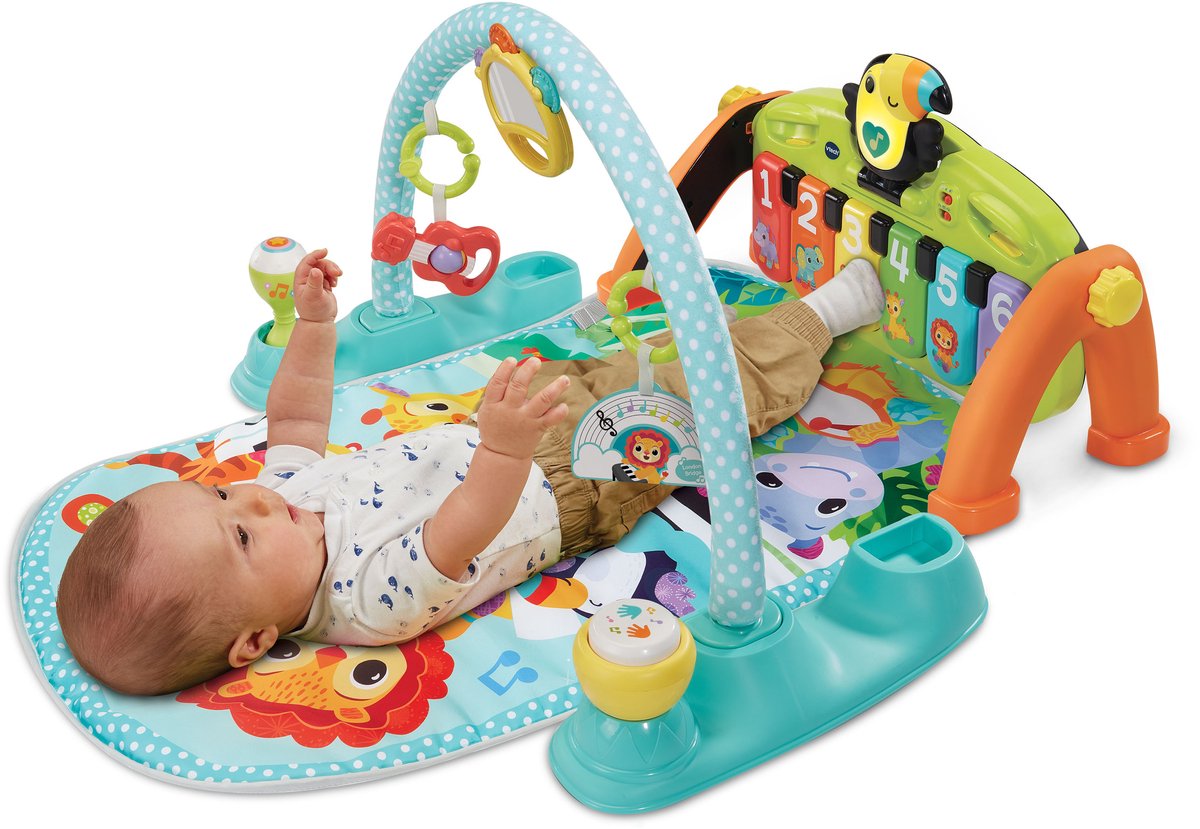 VTech 5 in 1 Muzikale Babygym — zo goed als nieuw