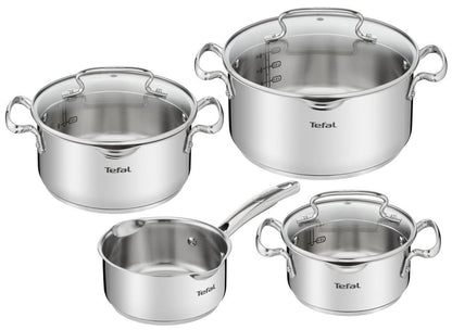Tefal Duetto+ Pannenset 4-delig — zo goed als nieuw