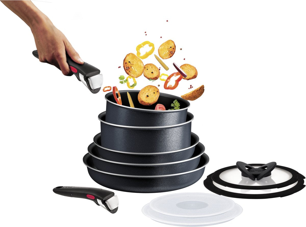 Tefal Ingenio So Light Pannenset 11-deli — zo goed als nieuw
