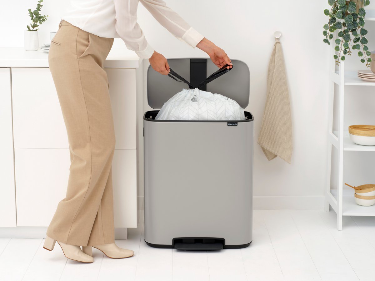 Brabantia Bo Prullenbak 60 liter — gebruikt