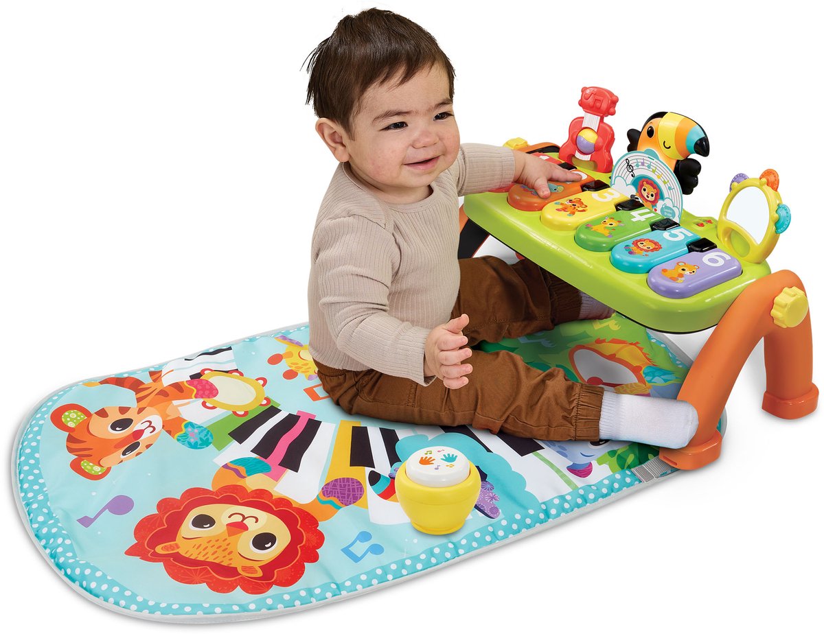 VTech 5 in 1 Muzikale Babygym — zo goed als nieuw