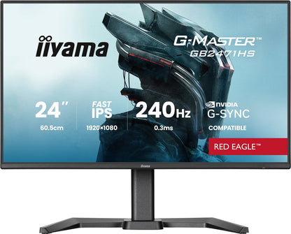 iiyama G-Master GB2471HS-B1 Red Eagle — zo goed als nieuw