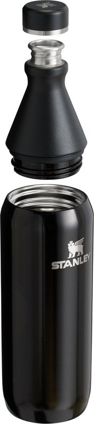 All Day Slim Bottle 0,59L - Black — nieuw