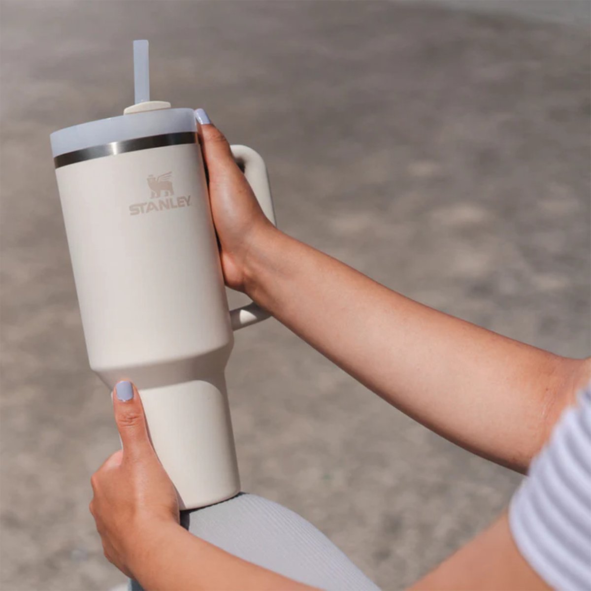 Stanley Quencher H2.0 Flowstate Tumbler — zo goed als nieuw