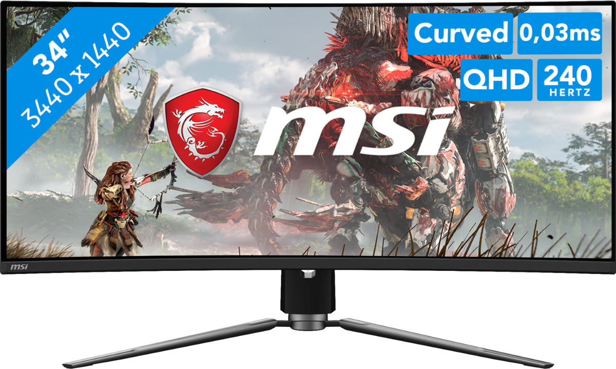 MSI MPG341CQPX QD-OLED - Monitor — zo goed als nieuw