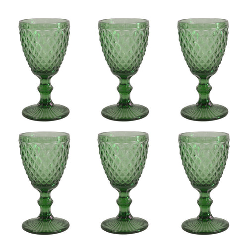Médard de Noblat Diamond Wijnglas 20 cl Groen — nieuw