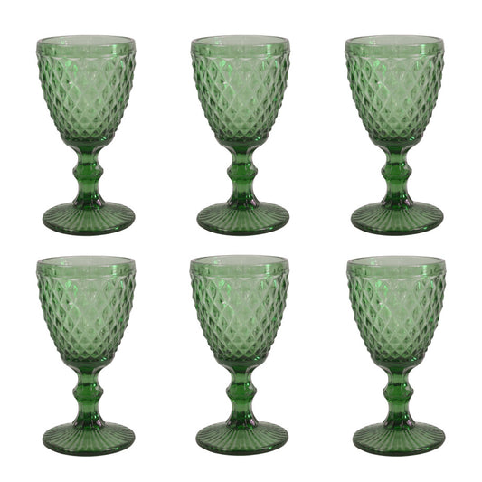 Médard de Noblat Diamond Wijnglas 20 cl Groen — nieuw