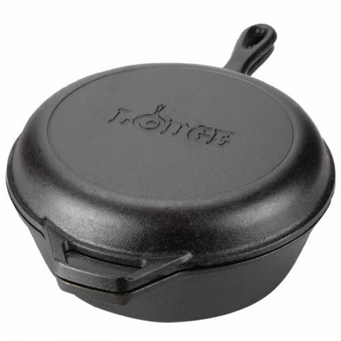 Lodge Logic Combo Cooker Ø26 cm — zo goed als nieuw