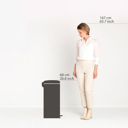 Brabantia NewIcon Prullenbak - 30 liter — nieuw