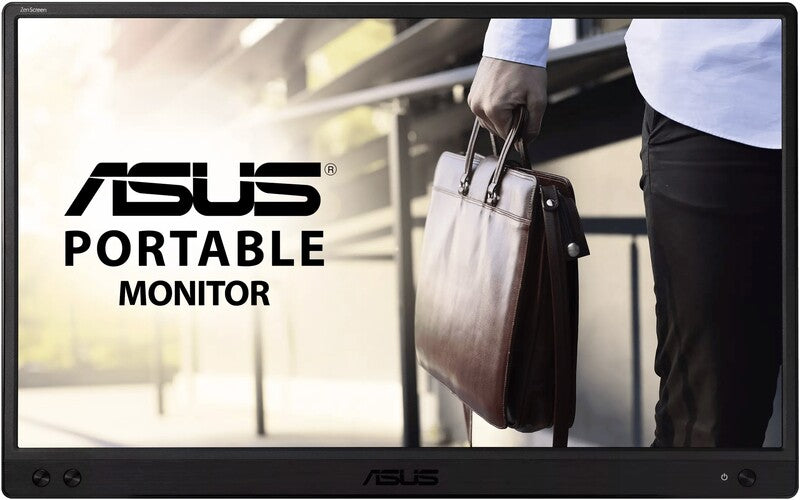 ASUS ZenScreen MB166C Monitor — zo goed als nieuw