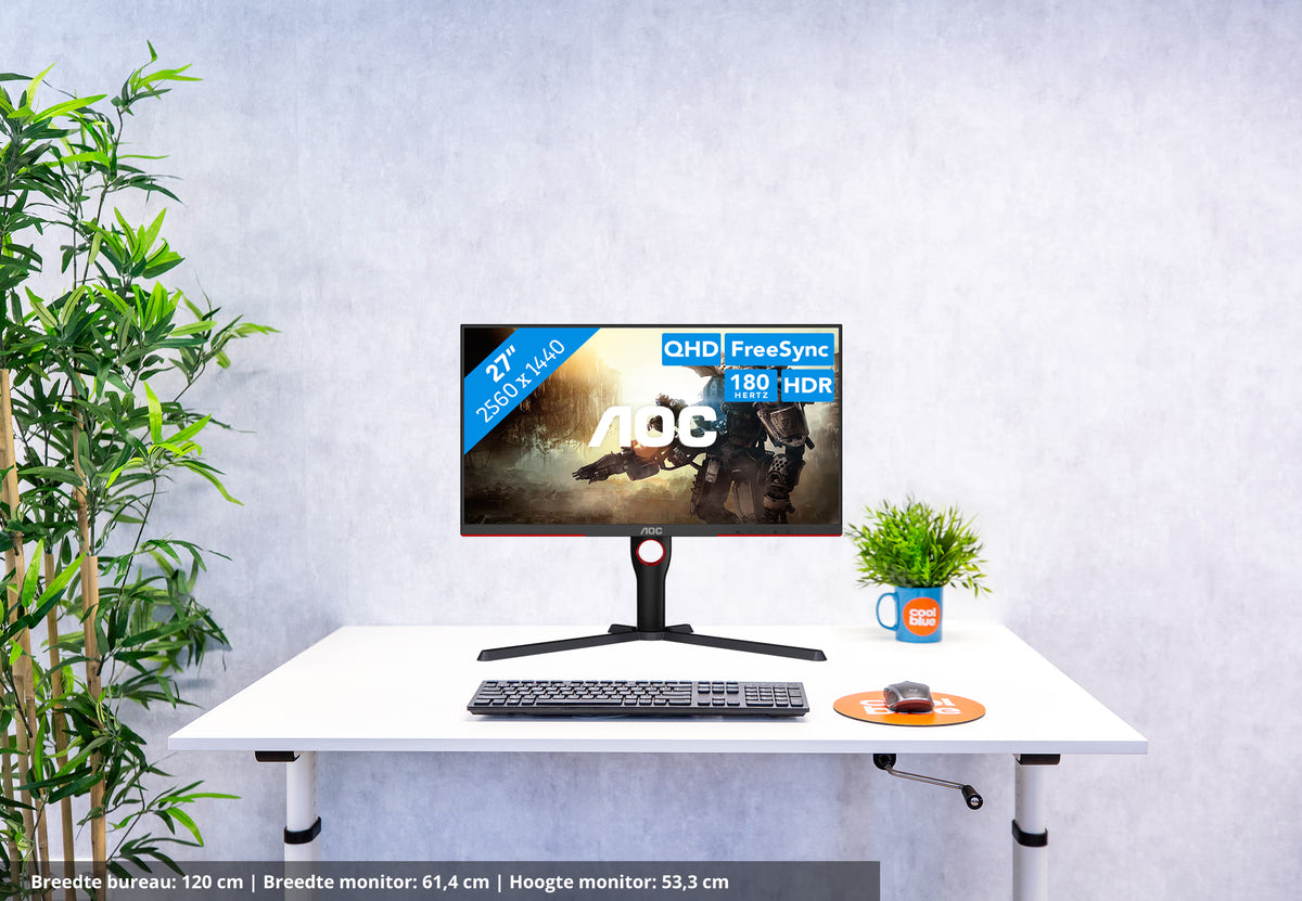 AOC G3 Q27G3XMN Gaming Monitor — zo goed als nieuw