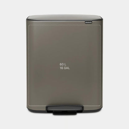 Brabantia Bo Prullenbak 60 liter — nieuw