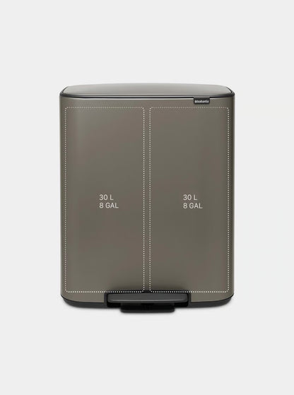 Brabantia Bo Prullenbak - 2 x 30 liter — nieuw