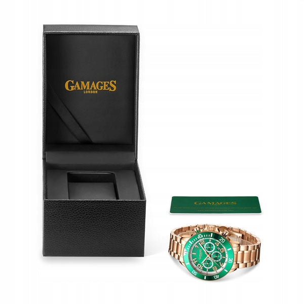 Gamages RACE TIME GREEN