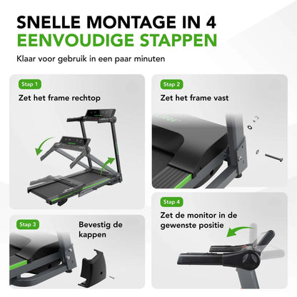 Tunturi Cardio Fit T25 Loopband Inklapba — zo goed als nieuw