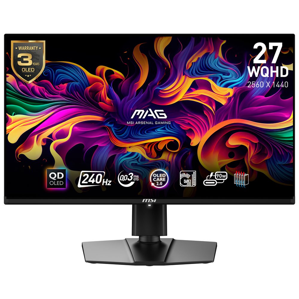 MSI MAG271QPX QD-OLED E2 - Gaming Monitor — nieuw