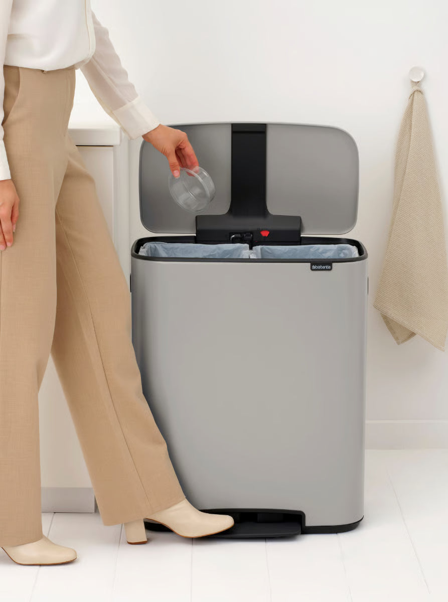 Brabantia Bo Prullenbak - 2 x 30 liter — nieuw