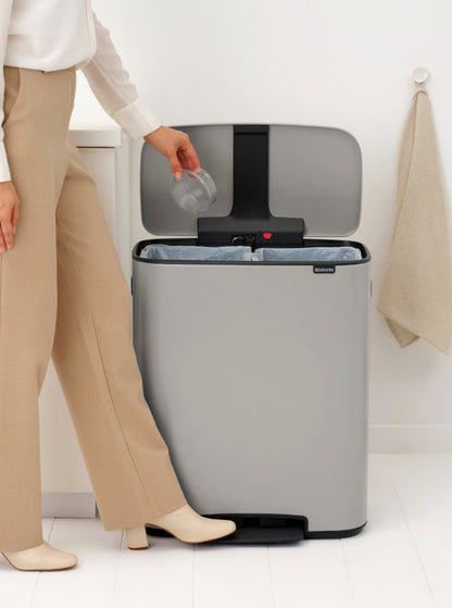 Brabantia Bo Prullenbak - 2 x 30 liter — nieuw