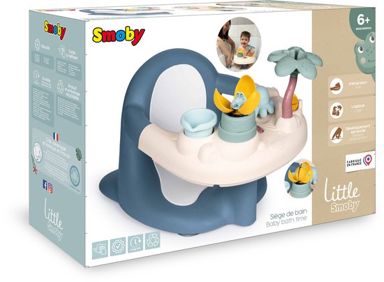 Smoby baby badzitje met accessoires — zo goed als nieuw