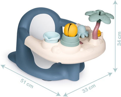 Smoby baby badzitje met accessoires — zo goed als nieuw