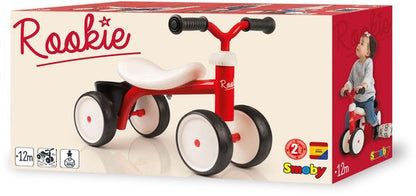 Smoby Rookie Rood Loopauto — zo goed als nieuw