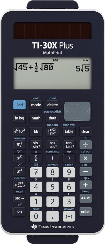 Texas Instruments TI-30X Plus MathPrint rekenmach — gebruikt