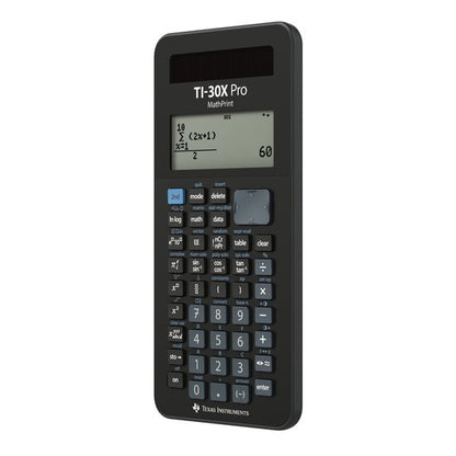 Texas Instruments TI-30X Pro MathPrint CAS Wetenschappelijke Rekenmachine - Zwart — Zeer goed